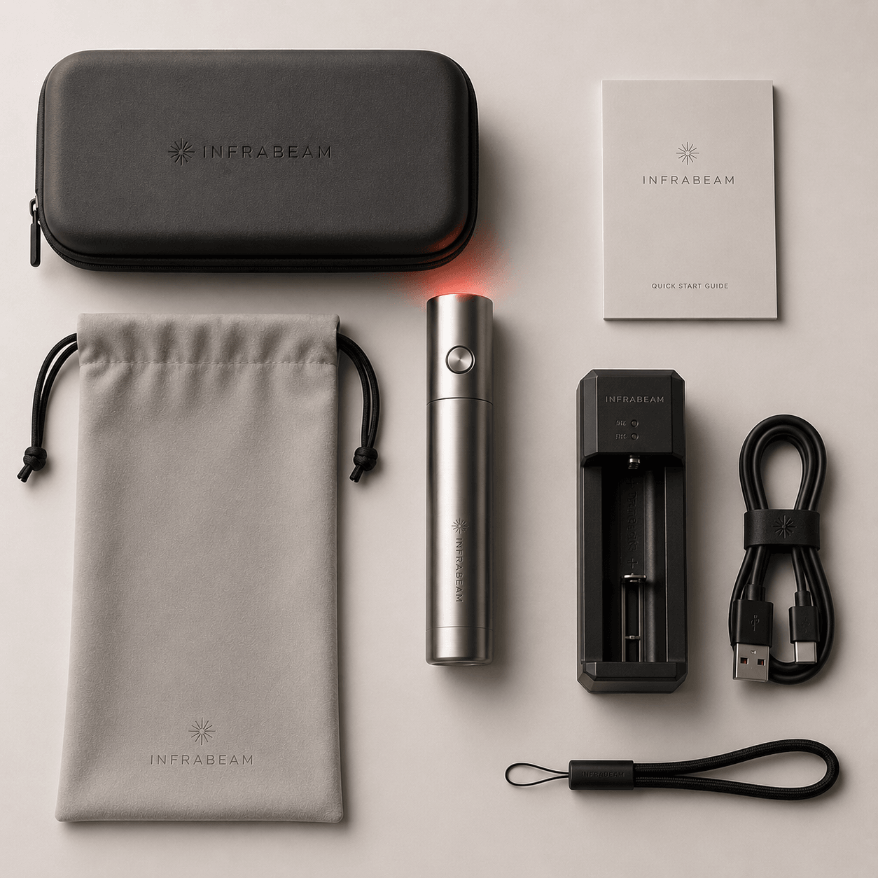 Everything in the InfraBeam IB-3 box