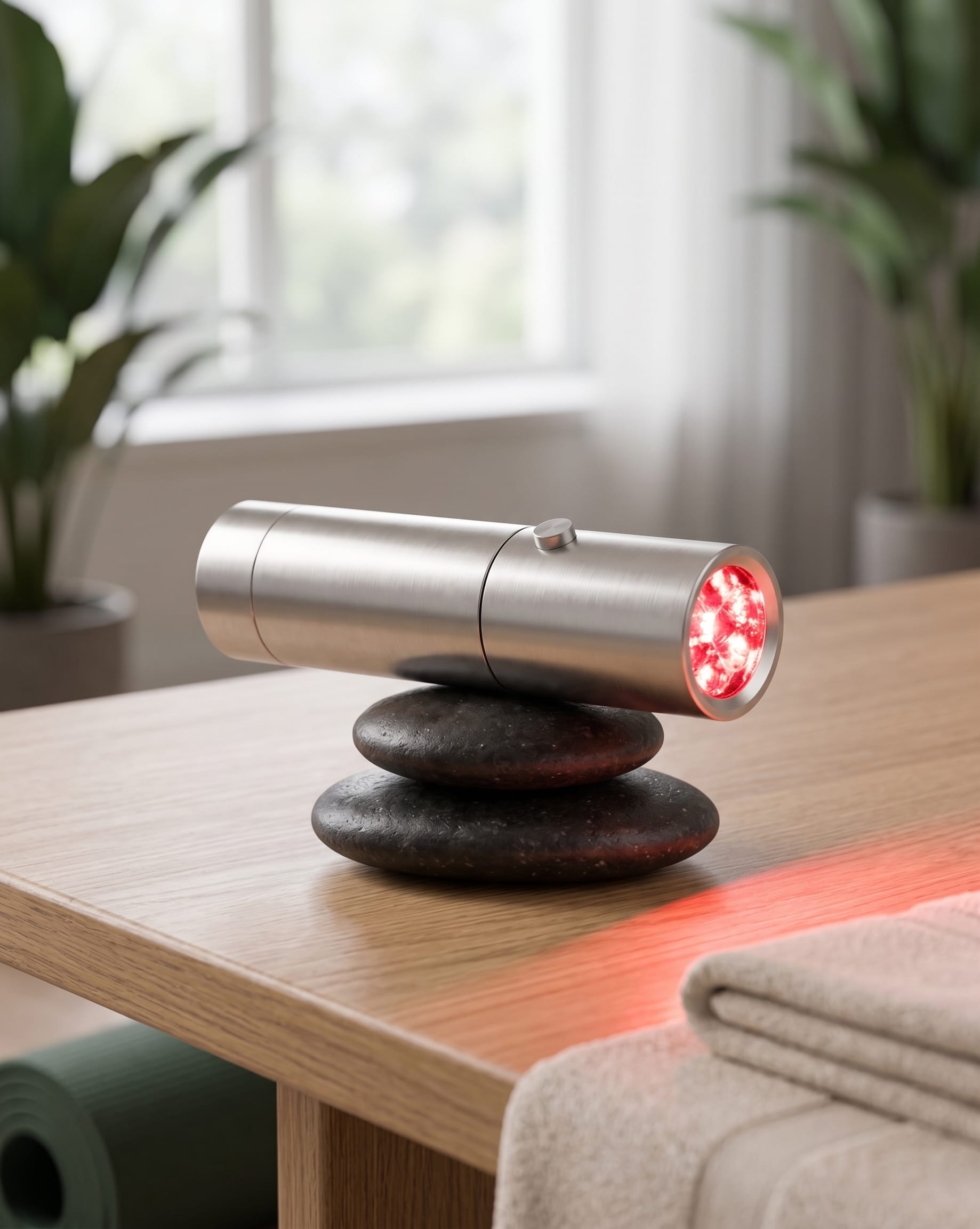 InfraBeam IB-3 on a wood desk