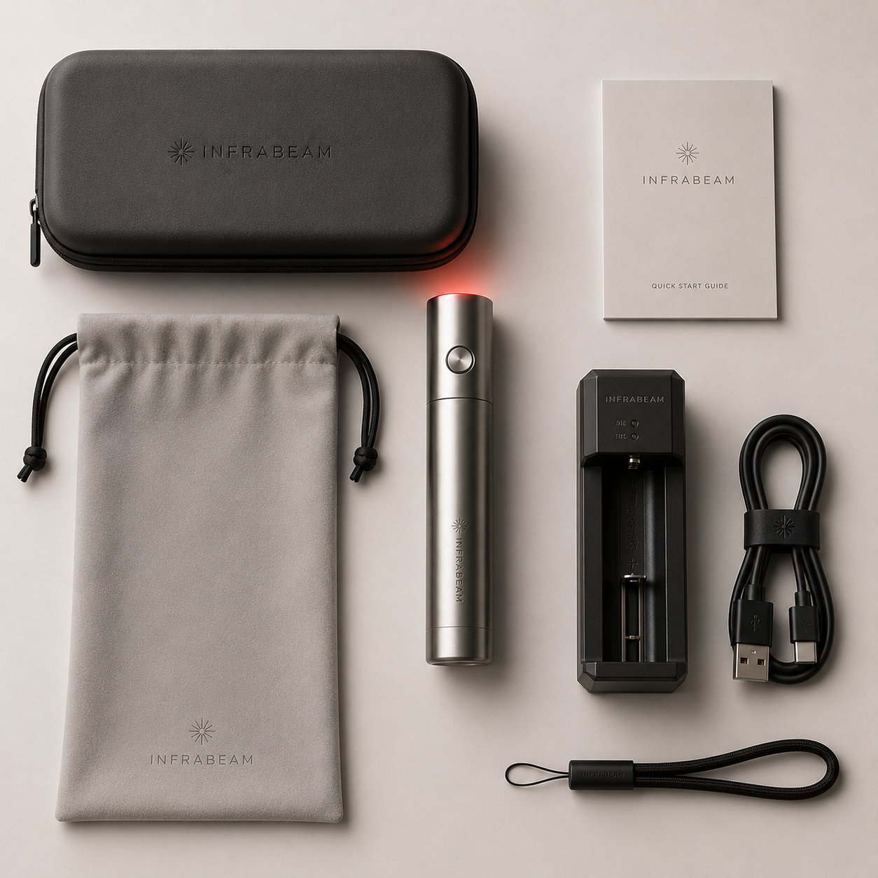 Everything in the InfraBeam IB-1 box